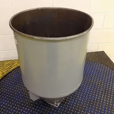 USED METAL FABRICATOR HOPPER794