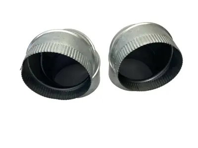 Used Imperial Adjustable Furnace Elbow 90°, 26 Gauge, 6" LOT OF 2 HVAC Parts and Equipment Michigan US | Maverick Industrial Sales #1395645