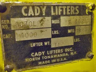 USED 1989 CADY F442