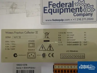 USED Waters Waters Fraction Collector System, II