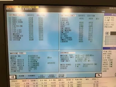 2010 MILACRON ROBOSHOT S-2000i-110B Injection Molding Horizontal/Vertical | Machinery Network (3)