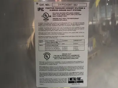 NEW METAL-FAB 24IPIC45MT-664