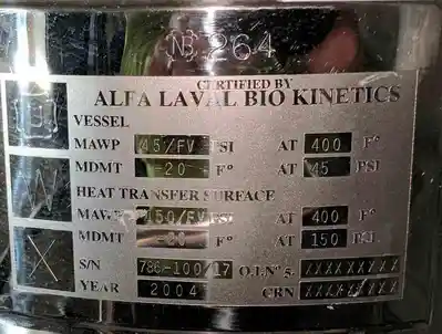 USED ALFA LAVAL 30L