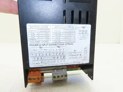 Omega DP25B-S-R-1.2 Strain Gage Panel Meter LED Display 115V