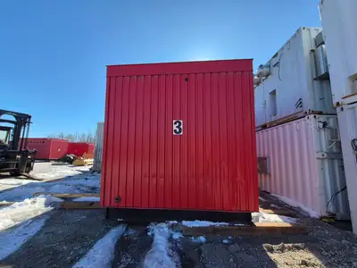 Containerized Foam Fire Suppression System w/ Deluge Valve, Potter Controls & Piping Manifold