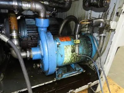 Chip Blaster Coolant Filtration Oil Separator Udor / Goulds Pump 60 Gal Tank