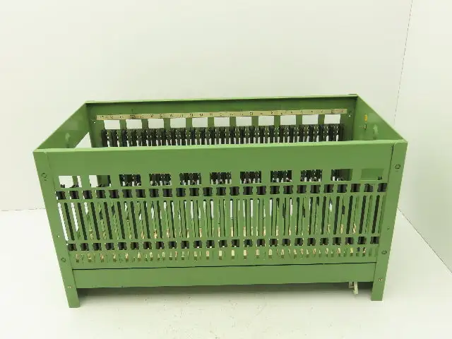 Arburg 511  25-Slot PLC Card Rack Circuit Board Chassis Injection Molder Machine