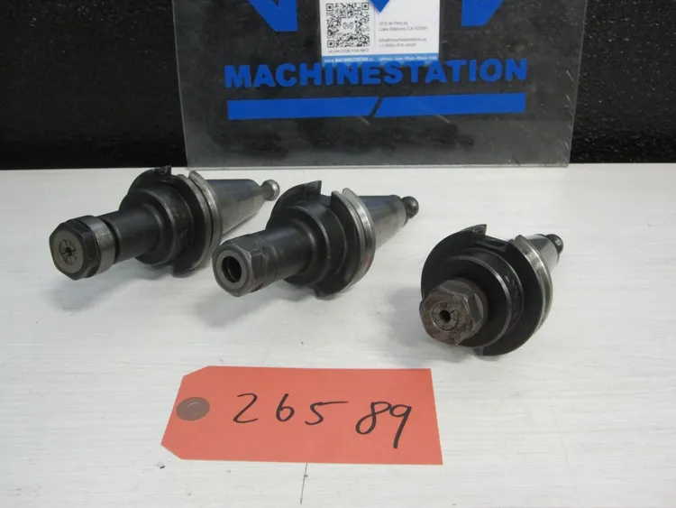 Used LYNDEX CAT40 Tool Holders | MachineStation #947912