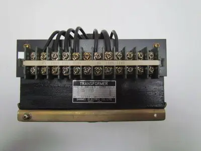 Sanmei Electric Co. 57554 1KVA Transformer 190-210V pri 100-110V Sec 1Ph 1000VA