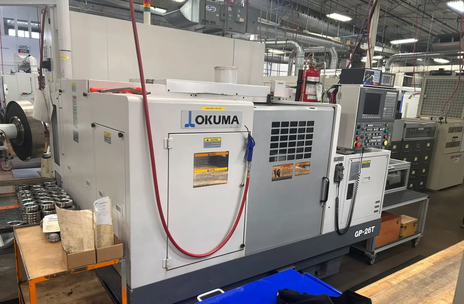 Used 2011 OKUMA GP-26T Cylindrical Grinders Including Plain & Angle Head Ohio US | Toolquip, Inc. #944668