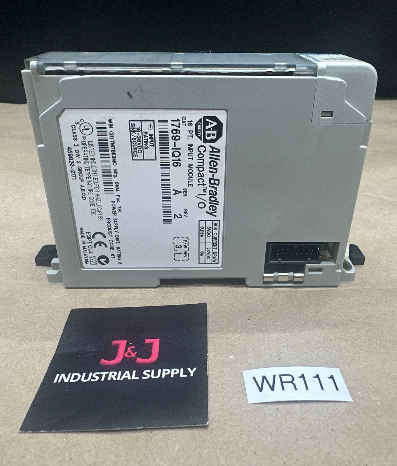 NEW Allen-Bradley AB 1769-IQ16