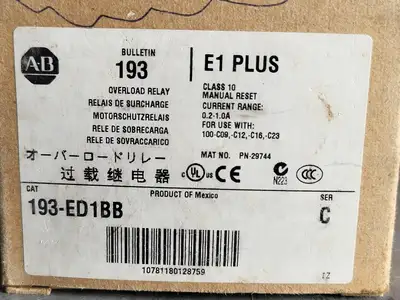 NEW ALLEN-BRADLEY 193-ED1BB