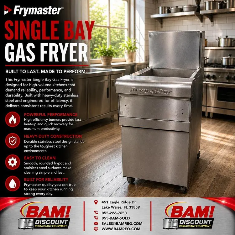 Used FRYMASTER _UNKNOWN_ Cookers / Coolers / Fryers Florida US | BAM Discount Restaurant Equipment #1373128