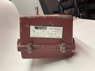 Used WATTS ER 550 Rotary Actuators Ohio US | Surplus Asset Holdings #1246540
