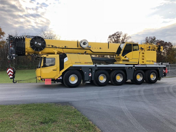 Used 2018 GROVE GMK 5150 L Mobile Cranes Connecticut US | Quality Cranes & Equipment #1485736