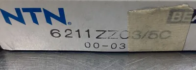 NTN 6211ZZC3/5C RADIAL BALL BEARING 6211C3 6B-2