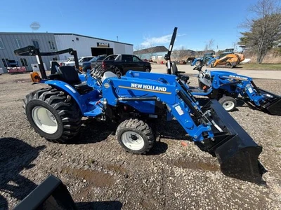 New | in-Stock 2026 NEW HOLLAND WORKMASTER 25 Sub-Compact & Compact Tractors Maine US | Beauregard Equipment #1511338