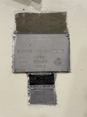 USED GALLMEYER & LIVINGSTON 373