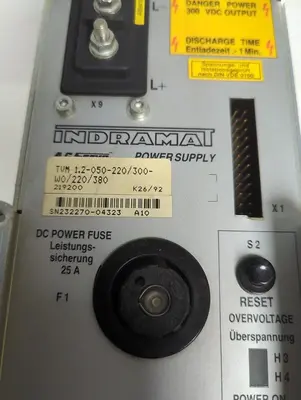 Used INDRAMAT TVM 1.2-050-220/300-W0/220/380 Industrial Controls Ohio US | Surplus Asset Holdings #1364204