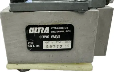 NEW ULTRA HYDRAULICS 4657-256-000 SERVO VALVE 4657256000