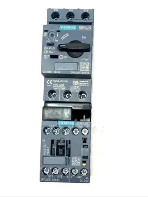Used Siemens Combination Starter 0.55–0.8A 24VDC Starters Michigan US | Maverick Industrial Sales #1400772