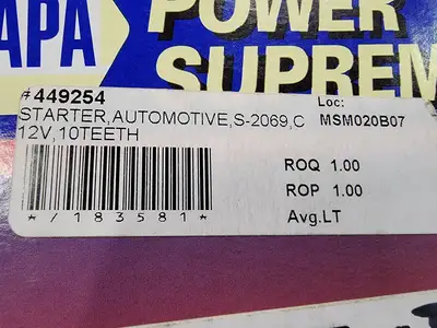 USED NAPA 44-9254