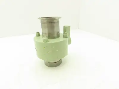 NA NA 2" Butterfly Valve Manuel 2-1/2" Flange & 2-3/8" Smooth Coupler SS Tube
