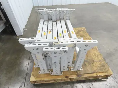 Hytrol MS-5 36"W Conveyor Leg Stationary Floor Support 19-5/8" to 25-5/8"H WHITE