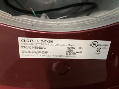 Used LG DVE45N5300F Residential Appliances Michigan US | Miedema Asset Management Group #1769208