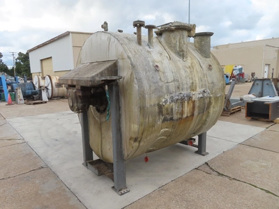 105 cu ft J.H. Day Turbulent Mixer with vacuum dryer capability