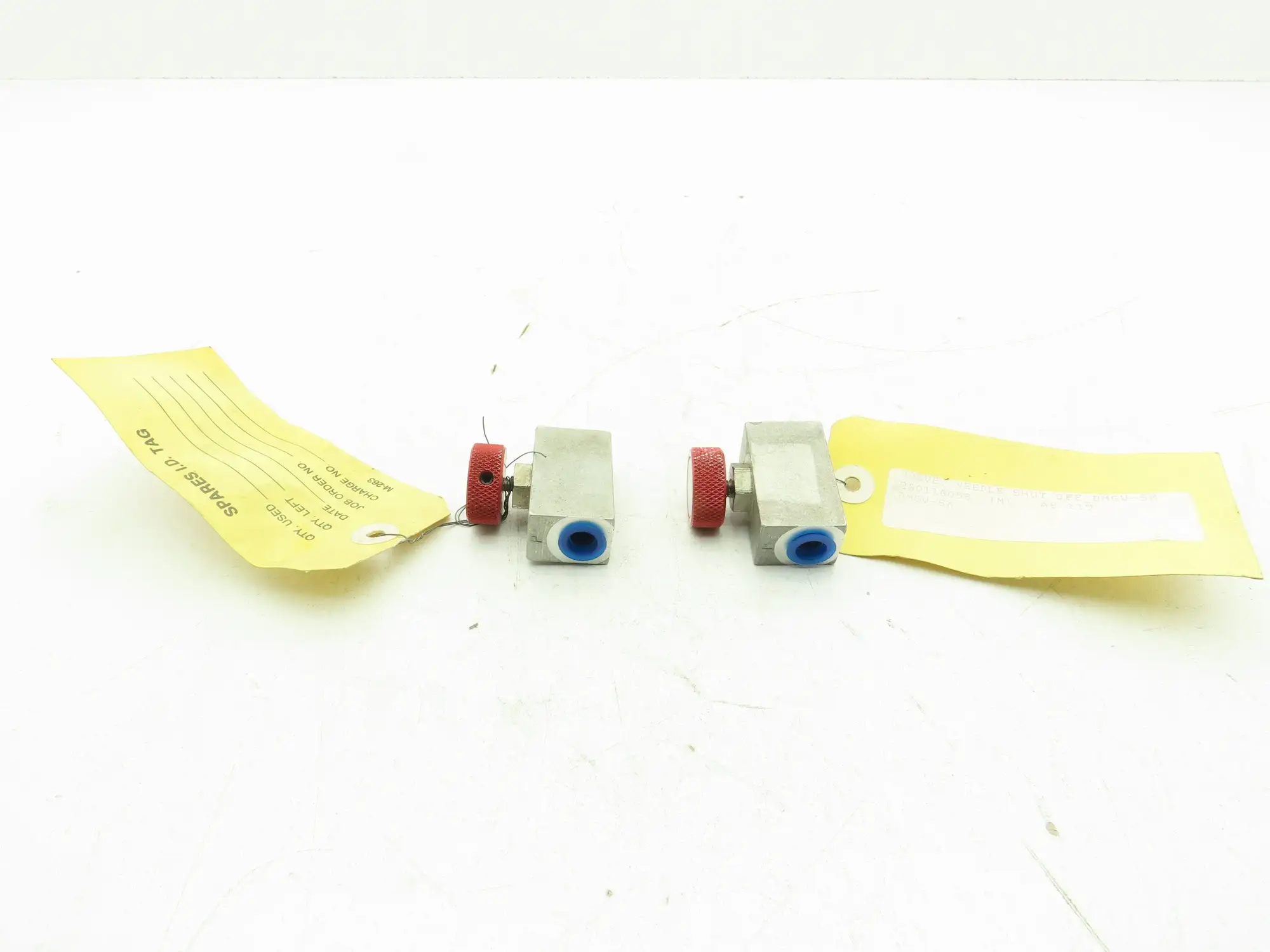 DMIC DGMV-SM Flow Control Needle Valve 1/8" NPT  Lot of 2