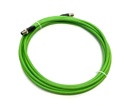 USED LUMBERG AUTOMATION PROFINET DOUBLE ENDED CONNECTION CABLE