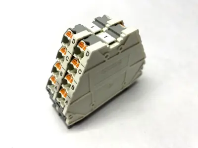 USED PHOENIX CONTACT MARSHALLING PANEL TERMINAL BLOCK 3270115 LOT OF 2