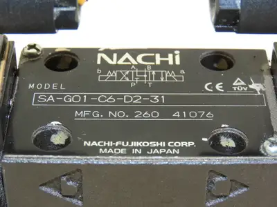 Nachi Hydraulic Directional Control Solenoid Valve 24VDC