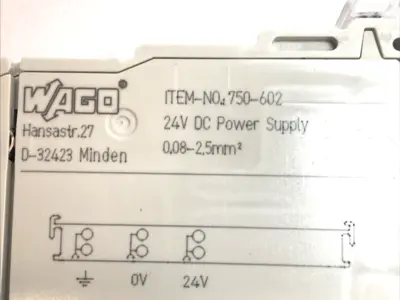 Used WAGO Passive I/O Power Supply 24VDC 10A LOT OF 2 PLC Power Supplies Michigan US | Maverick Industrial Sales #1395393