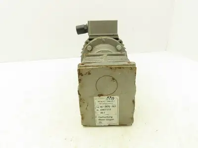 Schubert 4DF71C-4 Gearmotor 30:1 Ratio .37kw 230/460V 3PH 22mm Hollow Shaft