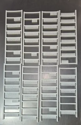 Allen Bradley 1492-MS6X12H1-50 Ser A Terminal Markers Loc4C29