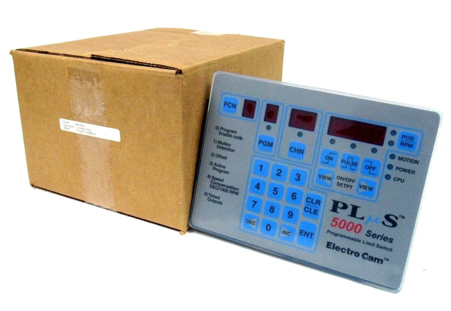 NEW ELECTRO CAM PS-5021-10-M09-W PROGRAMMABLE LIMIT SWITCH PS502110M09W