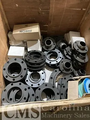 USED ATLANTIC DUST COLLECTION ASSORTED FLANGES