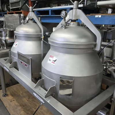 Krones Double Pressurized Tank 231 Lit each # 7618