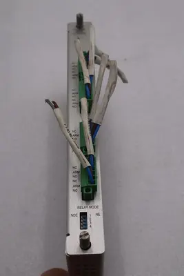 BENTLY NEVADA 125720-01 4 CHANNEL RELAY I/O MODULE STOCK #K-1409