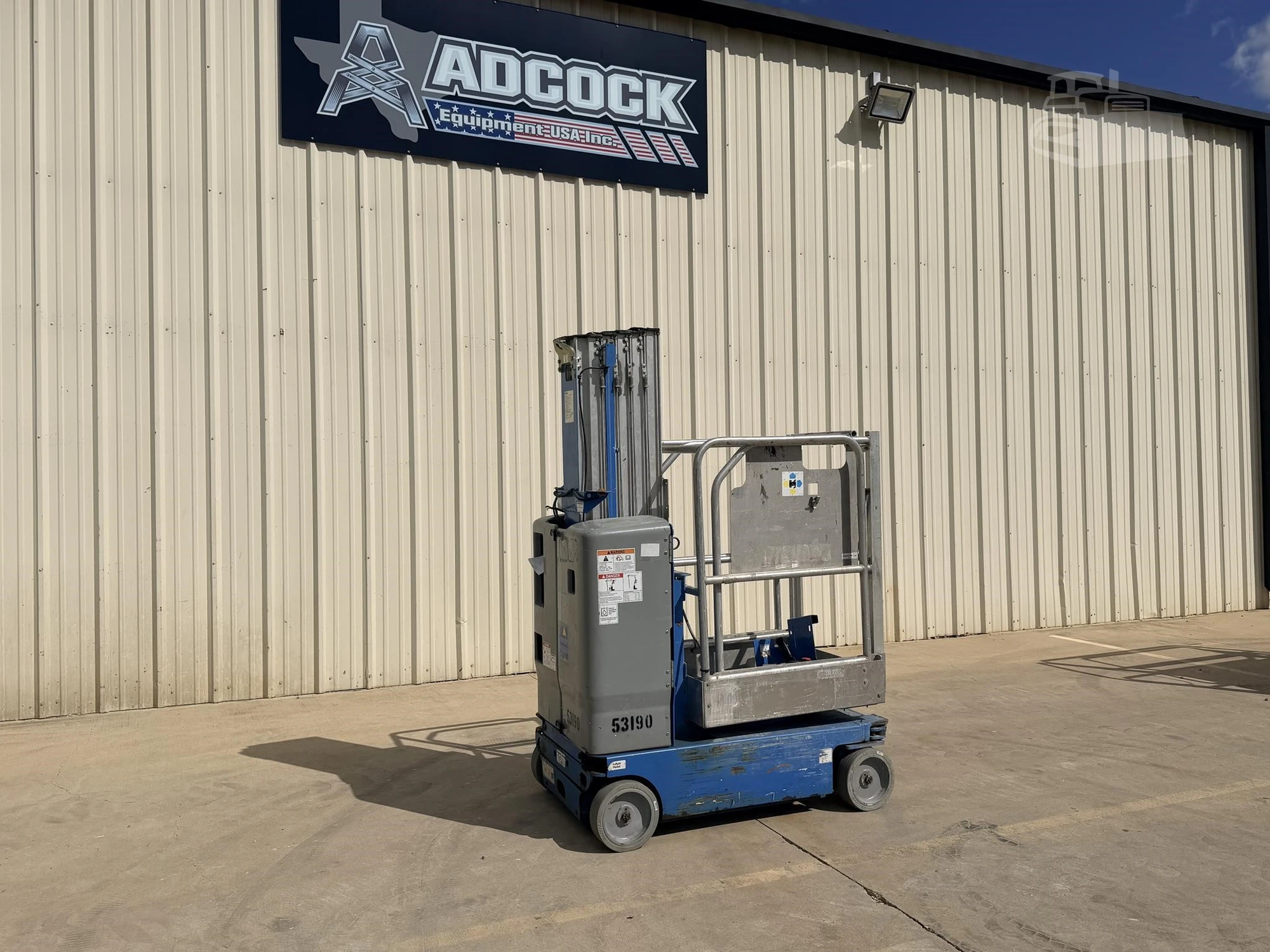 Used 2017 GENIE GR20 Manlifts Texas US | Adcock Equipment USA #1545490