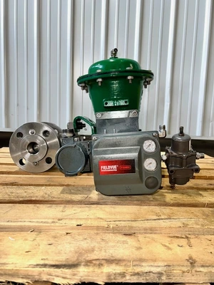 Fisher 1.5" V300 V-Ball Control Valve
