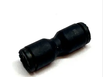 USED PARKER LEGRIS PUSH-IN STRAIGHT UNION , 4 MM / 5/32" LOT OF 4