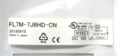 NEW AZBIL FL7M-7J6HD-CN PROXIMITY SWITCH FL7M7J6HDCN