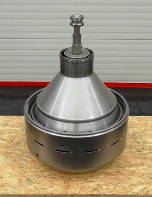 Alfa-Laval MRPX 214 TGV-74T warm milk separator, 316SS.