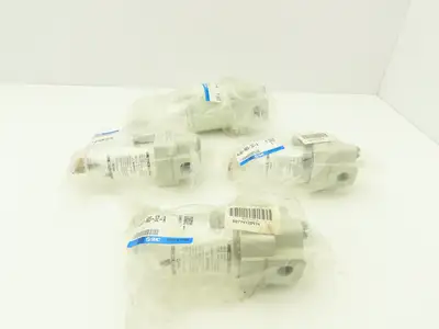 SMC AL40-N03-3Z-A / AL40-N04-3Z-A / AL40-N06-3Z-A Lubricator Mixed Lot of 4