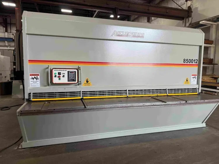 Used 1998 ACCURSHEAR 850012 Power Squaring Shears (Inch) California US | Machinery Resources International #393374