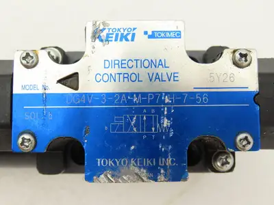 Tokyo Tokimec DG4V-3-2A-M-P7-H-7-56 Directional Control Solenoid Valve 24VDC