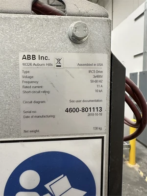 Used 2018 ABB IRB 4600 Robotics California US | MachineryMax #1462075